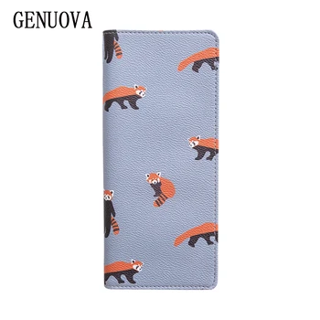 

High Quality Travel Documents Couple Business Long Wallet Credit Card Holder Case Wallet Business Card Package Women's Hot Sale