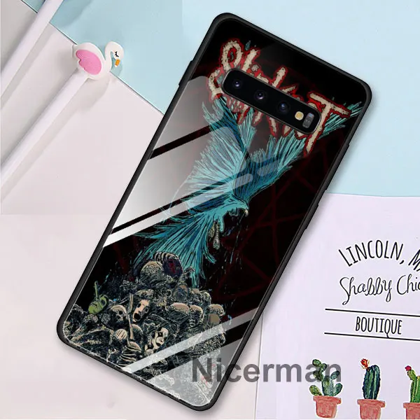 06 Чехлы из закаленного стекла Slipknot Clown Corey Taylor для samsung Galaxy S10 S8 S9 Plus S10e Note 9 10 Plus A50 A30 - Цвет: 06