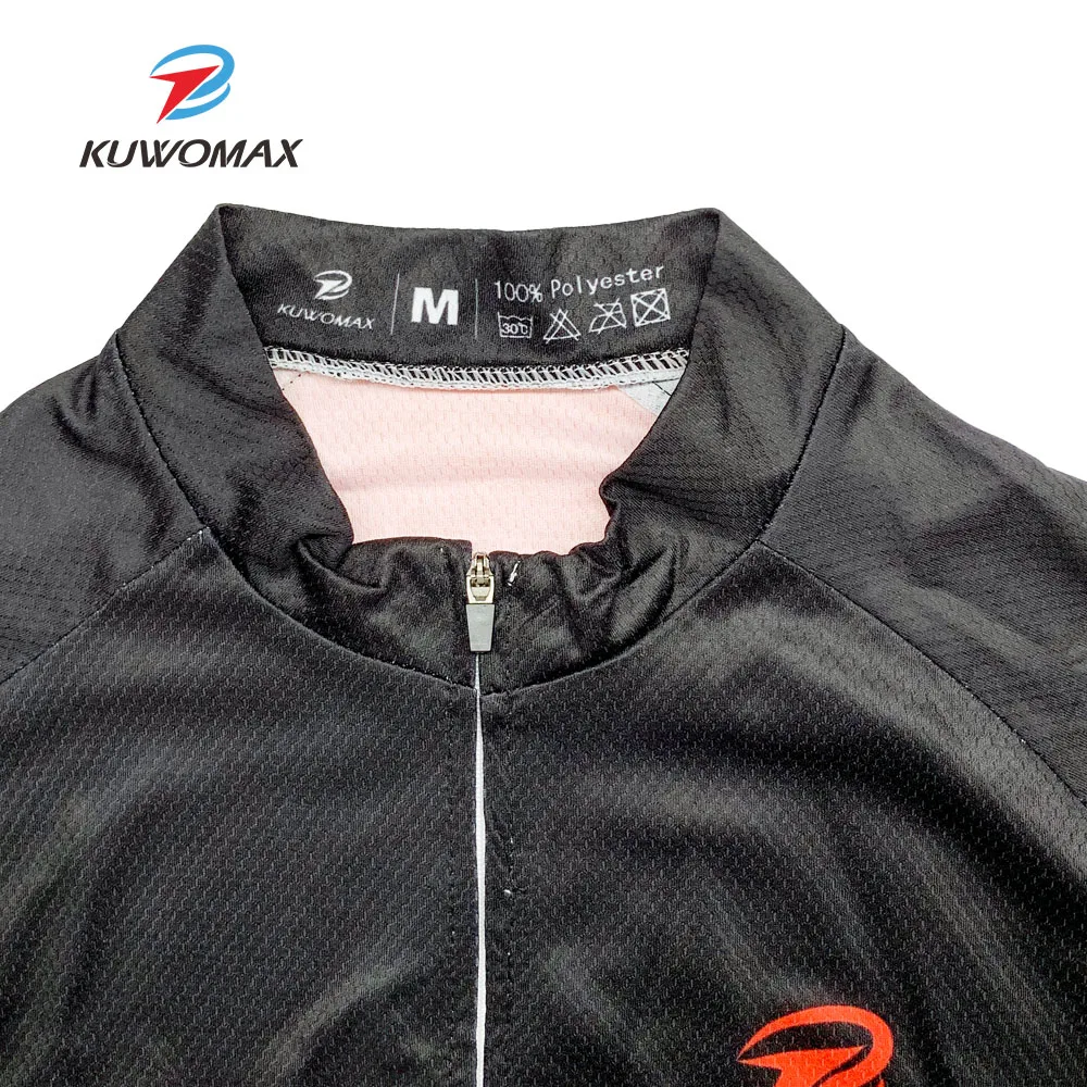 KUWOMAX Мужская велосипедная Джерси дышащий с длинным рукавом Джерси Ropa Ciclismo велосипедная спортивная одежда быстросохнущая велосипедная одежда