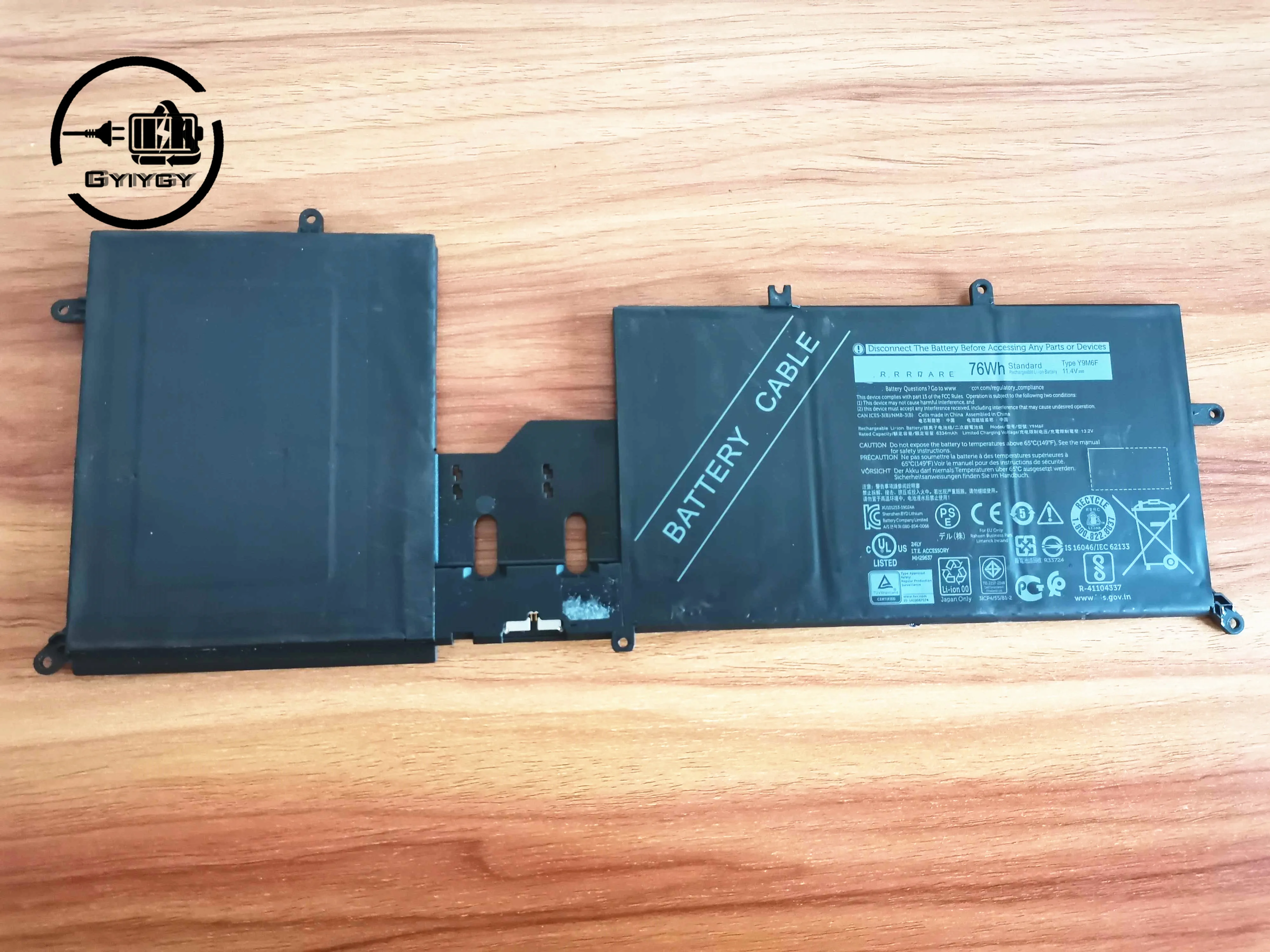 Bater a Para Alienware M15 R2 M17 R2 76Wh 11 4 V 08K84V Y9M6F YM9KC 