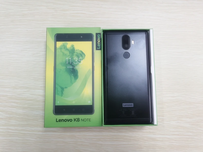 Глобальная версия lenovo K8 Note 4G LTE смартфон 5," 4 Гб ОЗУ 32 Гб ПЗУ отпечаток пальца 4000 мАч Мп+ Мп мобильный телефон