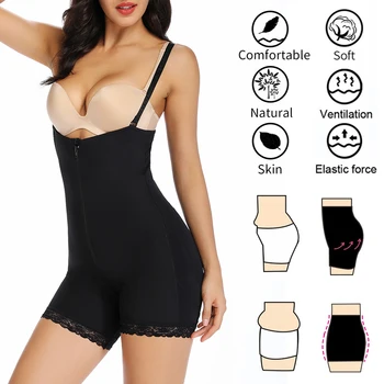 

Bodysuit Shapewear Full Body Shaper Tummy Slimming Sheath Waist Trainer Women Abdomen Reducing Shapers Seamless Shaping Corset