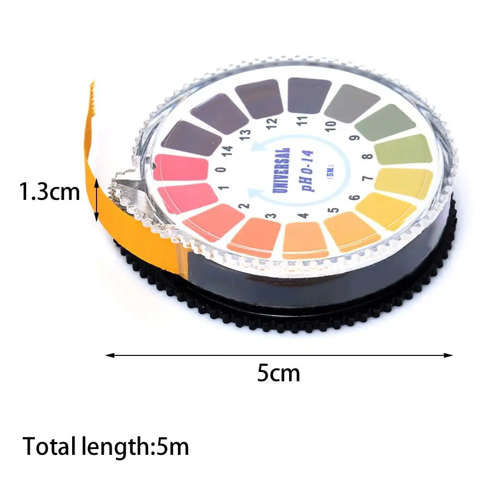 PH Test Strips Paper Roll 0-14 PH Meter For Water Urine Saliva Soil Litmus Measuring water tester strips litmus paper test strips litmus test strips ph meter ph test paper