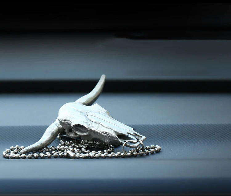 Нержавеющая сталь Тотем бык голова пряжки ремня самообороны нож многофункциональный EDC инструмент брелок ожерелье кулон окно выключатель