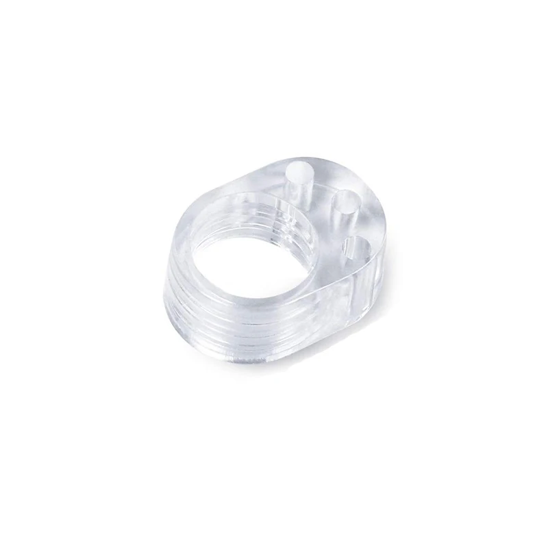 1PC Door Stopper Wall Protection Handle Anti-Collision Bumper Buffer O Type Transparent Wall Protectors Kitchen Bedroom