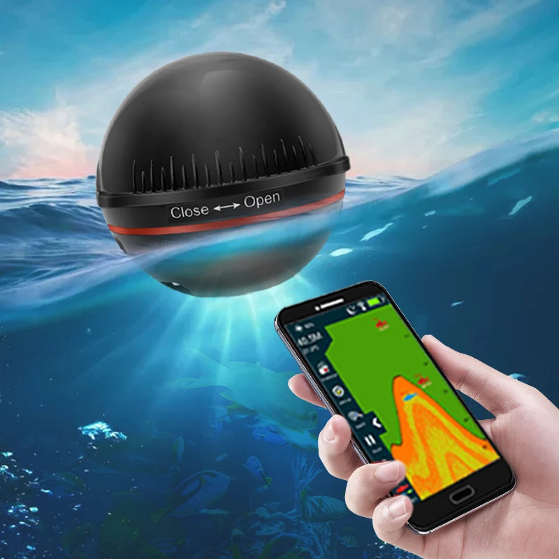 Erchang XA02 Wireless Sounder Fish Finder Portable Sonar Echo Sounder