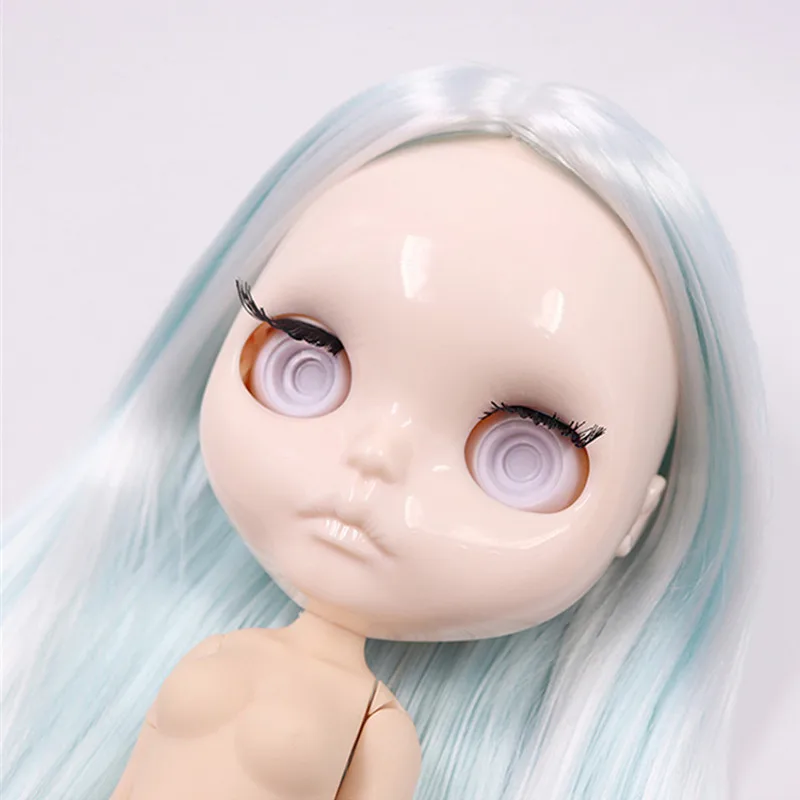 1/6 BJD кукла мягкие прямые волосы без наглазников моделирование кукла подарок игрушки