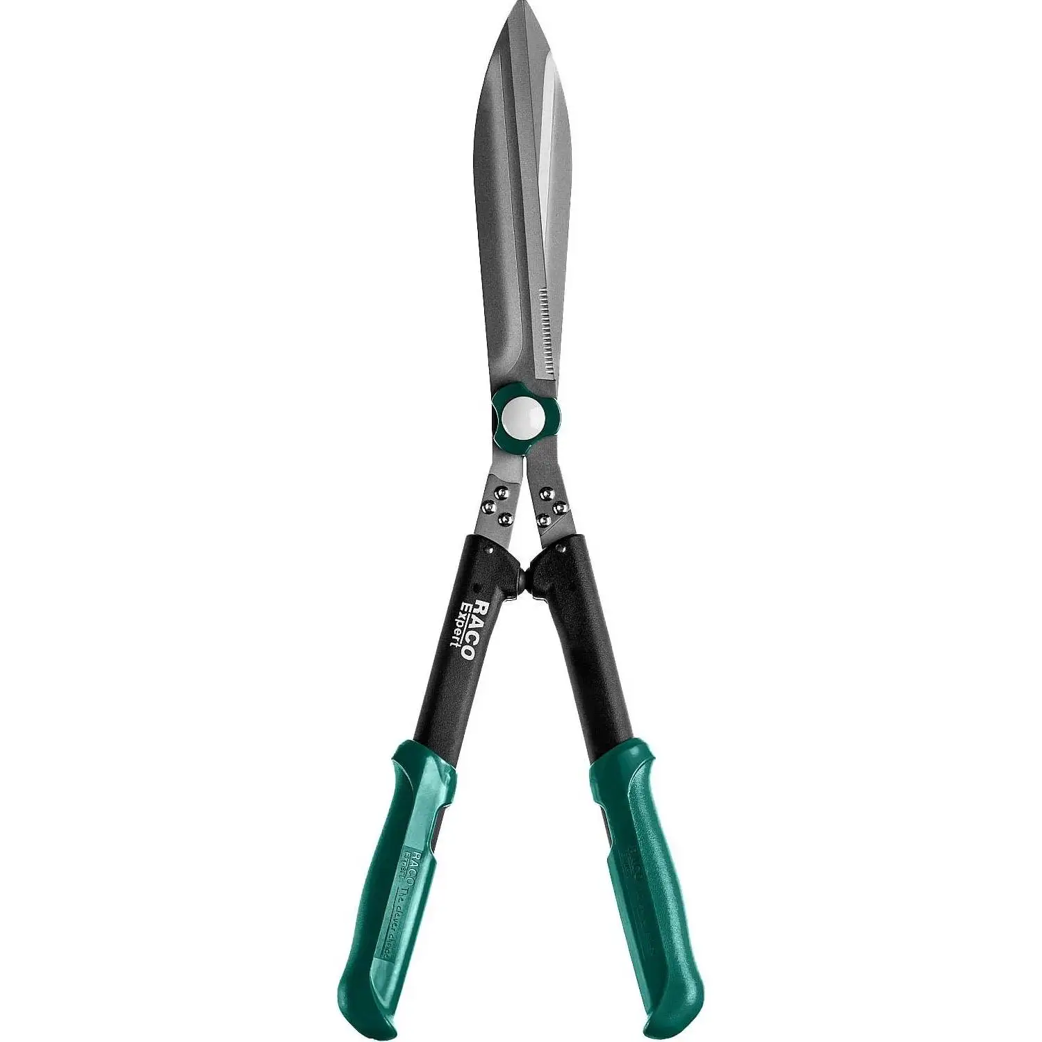 Кусторез Raco 4210-53/HS18 HS18 (длина лезвия 235 мм сплав 51-55 HRC С50 серрейтойная заточка) |