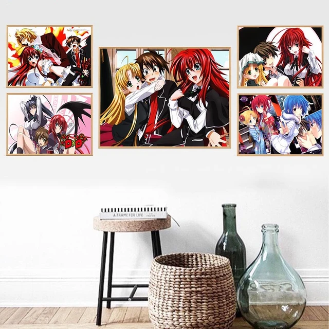 High School DxD Paint By Numbers - Numeral Paint Kit