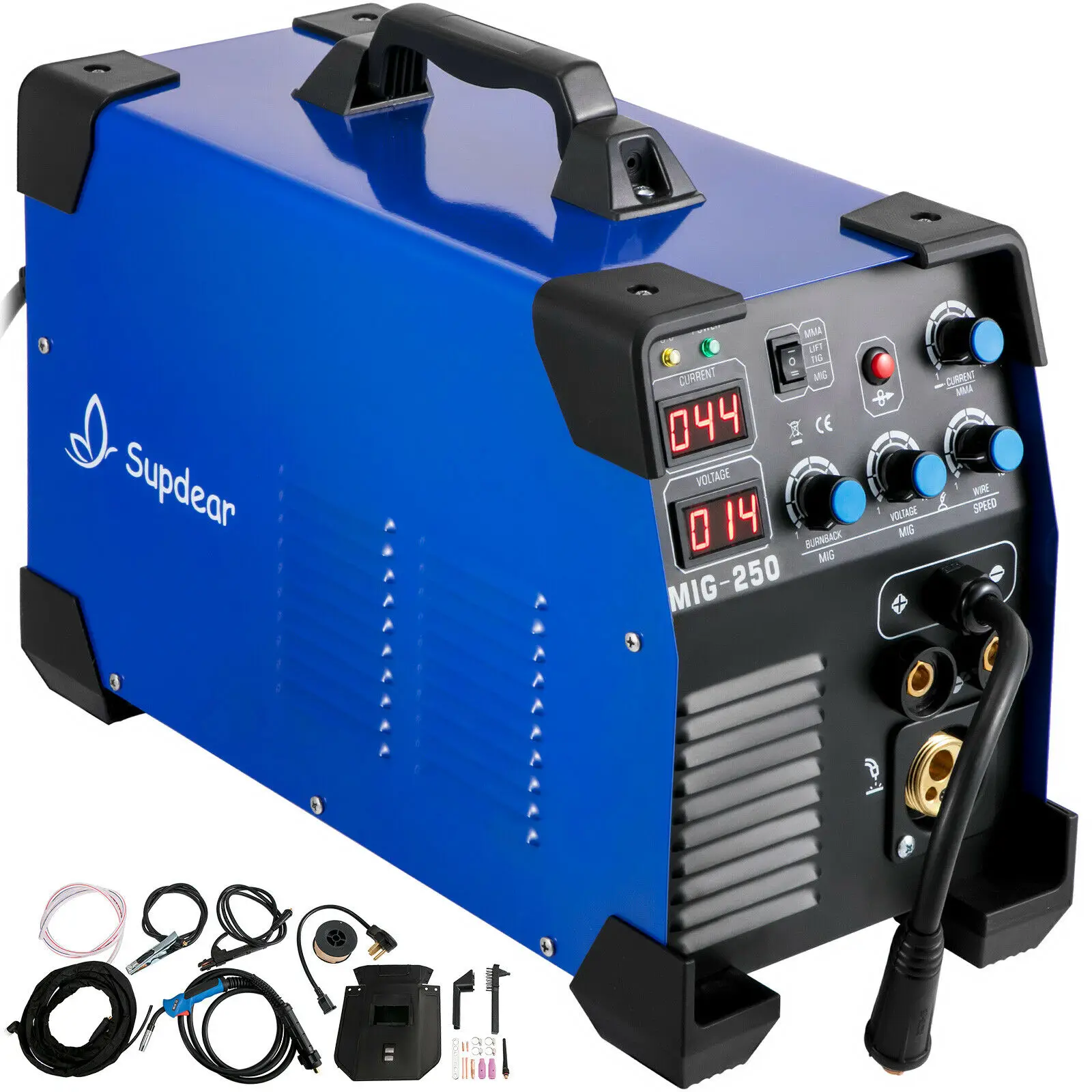 

Mig Welding Machine MIG-250 Welder Machine 250A MIG MMA TIG 110V/220V