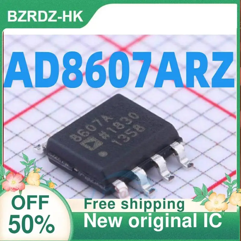 

10 шт. AD8607ARZ-REEL7 SOP8 AD8607ARZ 8607A новый оригинальный IC