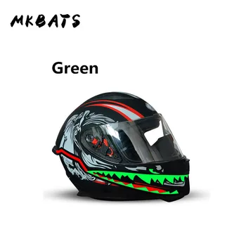 

Motorcycle bar light signal light durable luminous stripe riding helmet suit waterproof shark mouth LED light