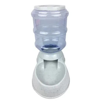 

Pet Feeder Pet Cat Dog Water Drinker Food Feeder Dish Water Bottle High Capacity Pet Automatic Dispenser