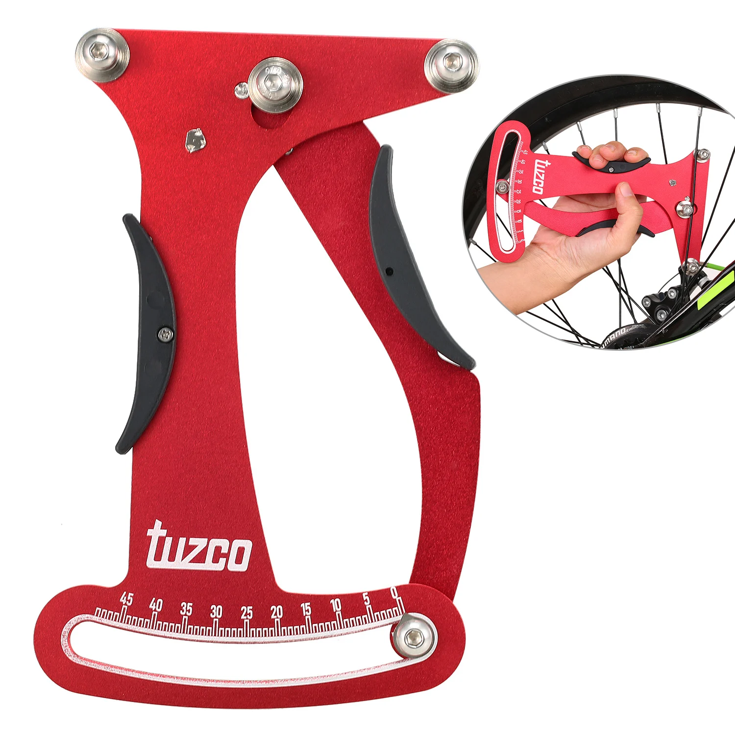 Алюминиевый инструмент для ремонта велосипедных колес, измеритель натяжения спиц, Натяжитель для велосипеда