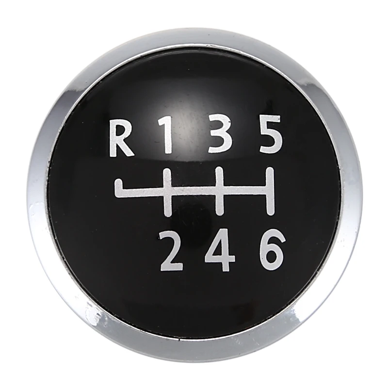 New-6 Speed Gear Pomello Del Cambio Emblema Badge Cover Cap Per Vw Transporter T5/T6 Mk5 Mk6