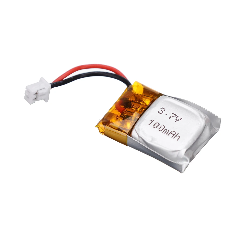 3.7v 100mah Lipo Battery FQ777-124 Hubsan Q4 H111 Wltoys V272 V282 V292 Rc Quadcopter Drone Battery Spare Parts rechargeable lithium batteries