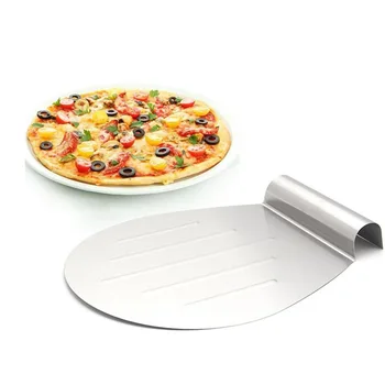 

Stainless Steel Cake Safe Transfer Maker Cake Pizza Transfer Board Baking Tool