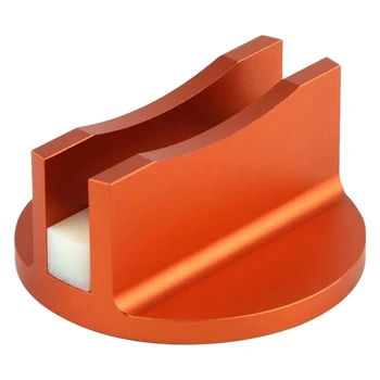 

Car Jack Pad Aluminum Alloy Car Vehicle Jack Lift Adapter Pad Automobile Grooved netic Lifter Pad Universal Orange
