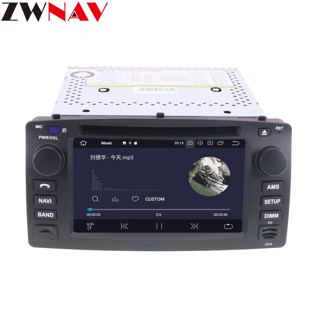 Flash Deal DSP 2 Din Android 9.0 Car DVD Multimedia player unit for Toyota corolla 2001-2006 with GPS navi Audio Radio stereo tape recorder 4