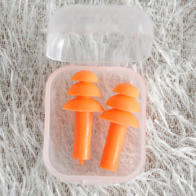 Silicone Ear Plugs Sound Insulation Ear Protection Earplugs Anti Noise Snoring Sleeping Plugs For Travel Noise Reduction
