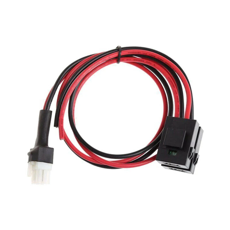 6P DC Мощность кабель 30Amp предохранитель для Kenwood радио TS-50s TS-60s TS-140 TS-440 TS-450 Icom OPC-025D Alinco DX-70T 77 70TH 16AWG провода