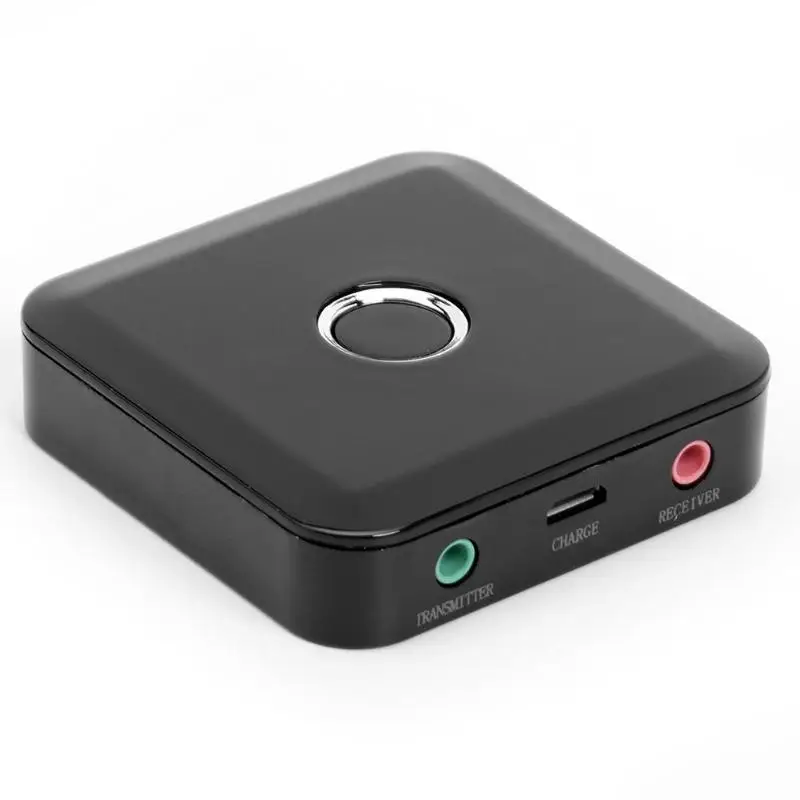 

3.5mm BT 4.0 Receiver Transmitter Built in High Performance CSR Chip Core 2 in 1 Stereo Adapter for Wireless Headset Dropship