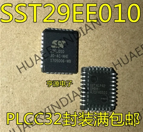 10 шт./лот SST29EE010 SST29EE010-90-4C-NHE НХК PLCC32 в