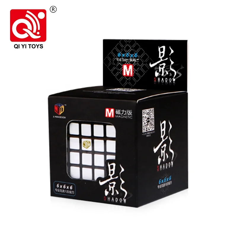 QiYi XMD Shadow M Магнитный магический куб 6x6x6 Cubo Magico, профессиональный скоростной куб, головоломка, антистрессовые игрушки для детей