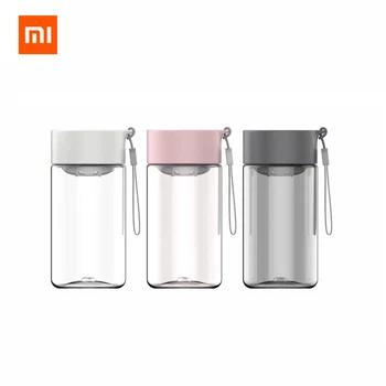

Xiaomi Mijia Fun Home 350ml Cup Portable Camping Water tumbler with Rope Holder Food Grade PP Silicone Cup