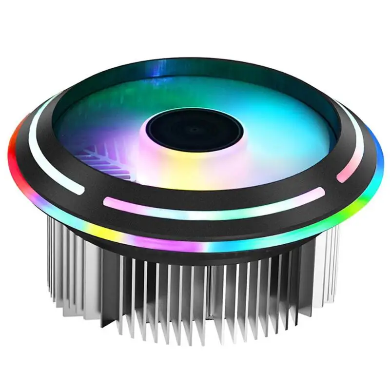 

JONSBO CR-901 120mm Flow Color CPU Cooler Fan PWM 4 Pin Heatsink Radiator Colorful Streamer Version Temperature Control