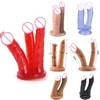 ROUGH BEAST Double Dildos Penetration Vagina and Anus Soft Skin Huge Anal Penis Sex Toys for Women Masturbation,Suction cup 1