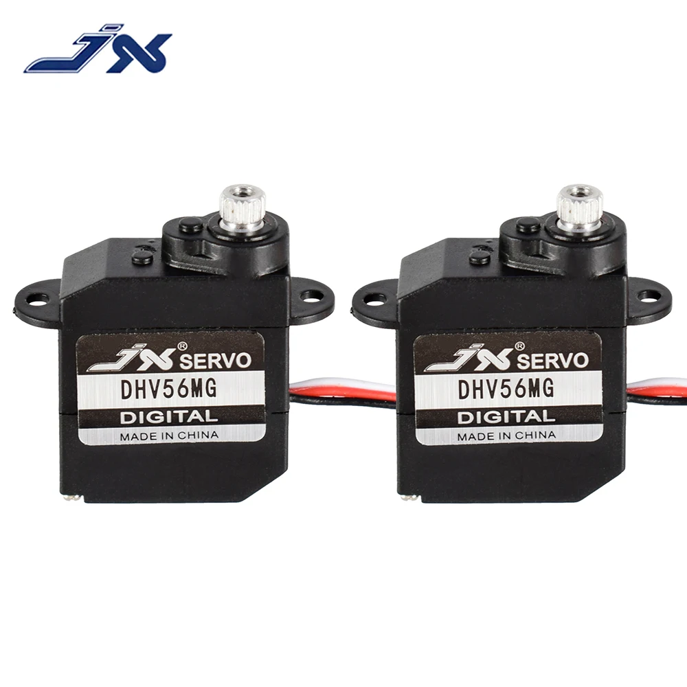 JX Servo DHV56MG Digital Coreless 1.2kg 0.10sec Metal Gear HV 5.6g Servo For RC Car Robot