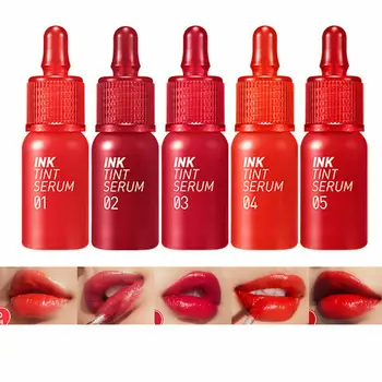 

PERIPERA Ink Tint Serum 1pcs Mirror Surface Liquid Lip Tint Long Lasting Waterproof Liquid Matte Lipstick Lip Gloss Makeup