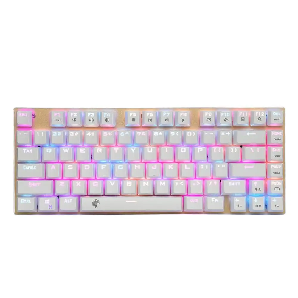 Механическая игровая клавиатура E Element Z 88 60% RGB водостойкая компактная 81 клавиша