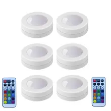 3W светильник под шкаф беспроводной с регулируемой яркостью сенсорный датчик светодиодный настенный шкаф для кухонного шкафа светильник в шкаф лестничный светильник s