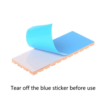 

2020 New Copper Heatsink Thermal Conductive Adhesive For M.2 2280 PCI-E NVME SSD Radiator