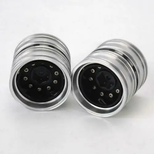 LESU металлические задние колеса Ступицы W-2054 для 1/14 RC DIY Tmy тягач самосвал TH15248
