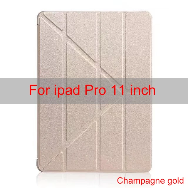 Essidi для iPad Pro 9,7 10,5 11 дюймов мягкий чехол принципиально из искусственной кожи планшеты флип чехол для корпуса для iPad Pro 9,7 10,5 11 дюймов - Цвет: For ipad Pro 11