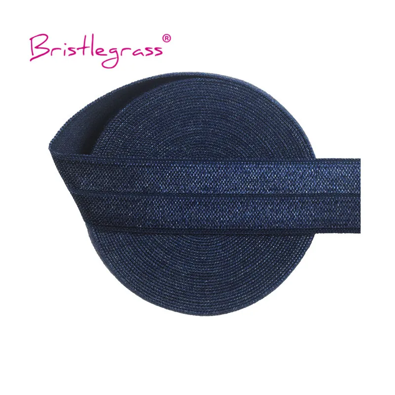 Sparkling Satin Elastic Ribbon for Crafts and Accessories - 3/4 Width, Multiple Lengths Available