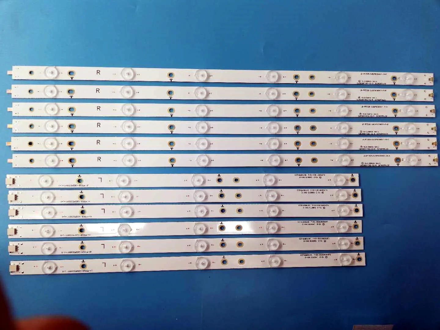 12 шт./лот светодиодная Подсветка для АОС 50 &quotТВ LE50D666080 LD50P03Q TPT500J1 LE8 YX 50018014 LC 50LB261U