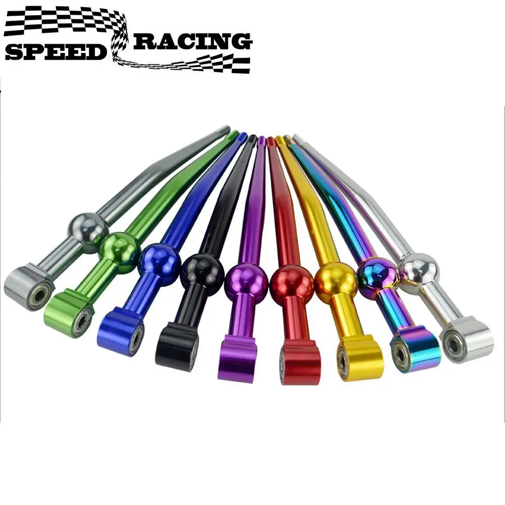 Universal Aluminum Single Bend Short Throw Shifter Quick Shift Short Shifter For Honda Civic Acura Integra 1990-2001 SK-1012 short shifter lever
