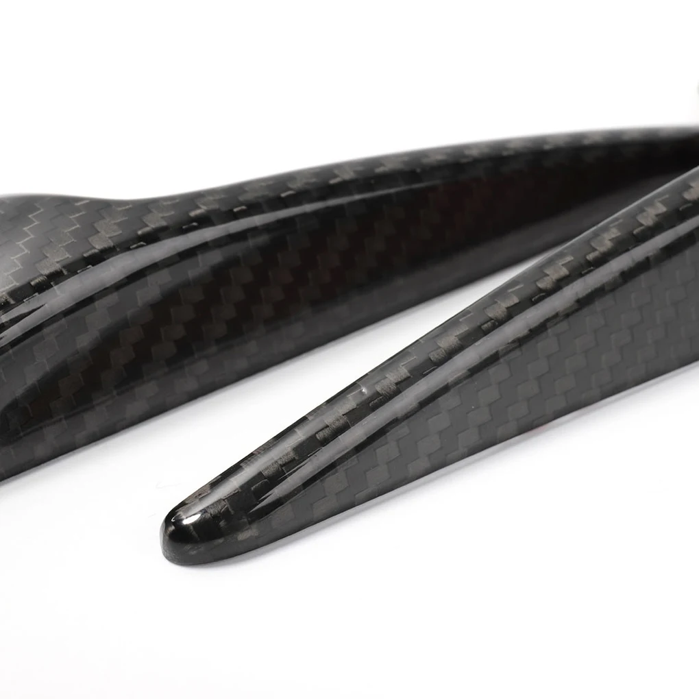 Replacement For Tesla Model 3 Side Camera Cover Carbon Fiber Side Fender Trim Decorations