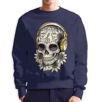 

NOISYDESIGNS New Fashion Men Sweatshirts Skull Calavera Printed Hoodies Cotton Coat Hip Hop Casual Boys Tops Streetwear Sudadera