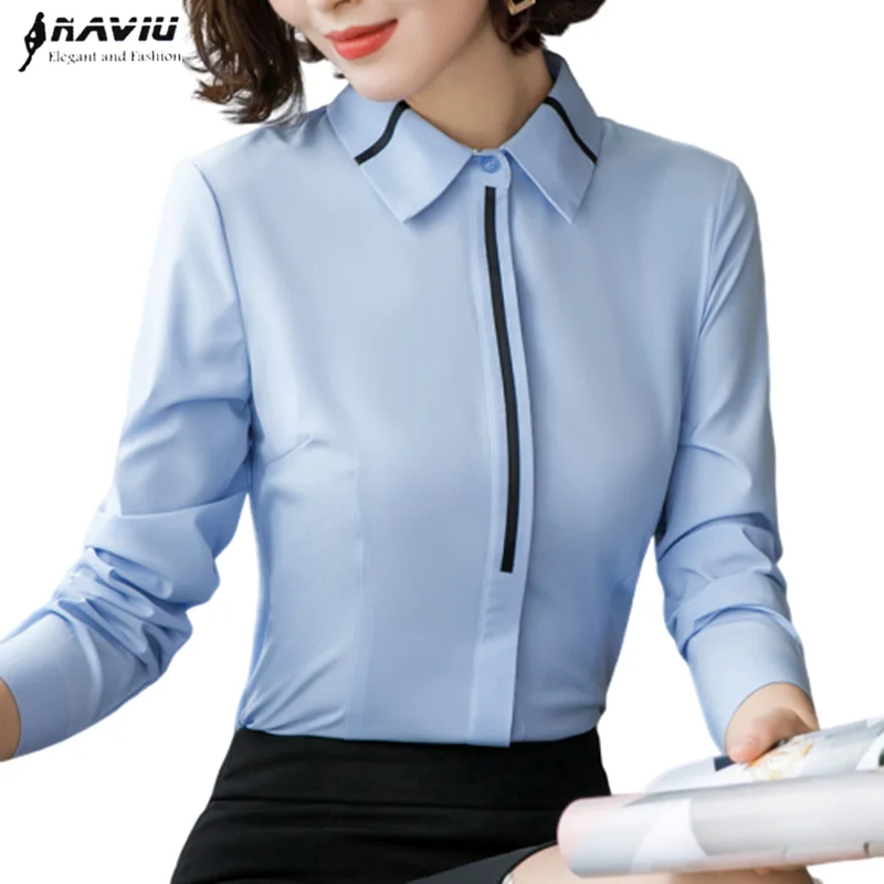 Professional Shirt Women Long Sleeve 
