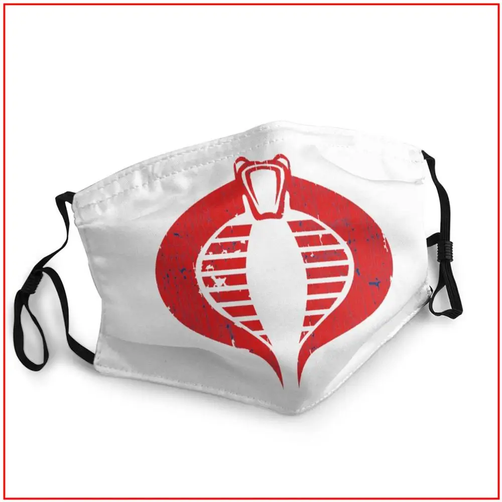 Kids Men Women Face Mask COBRA COMMANDER LOGO Facemasks for Virus Protection Adjustable Fishing Reusable | Красота и здоровье
