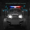 Double E D110 1:14 Large Land Rover Police Offroad Buggy Big Remote Control vehicles Climbing Car Children Toys for Boys Gifts 6