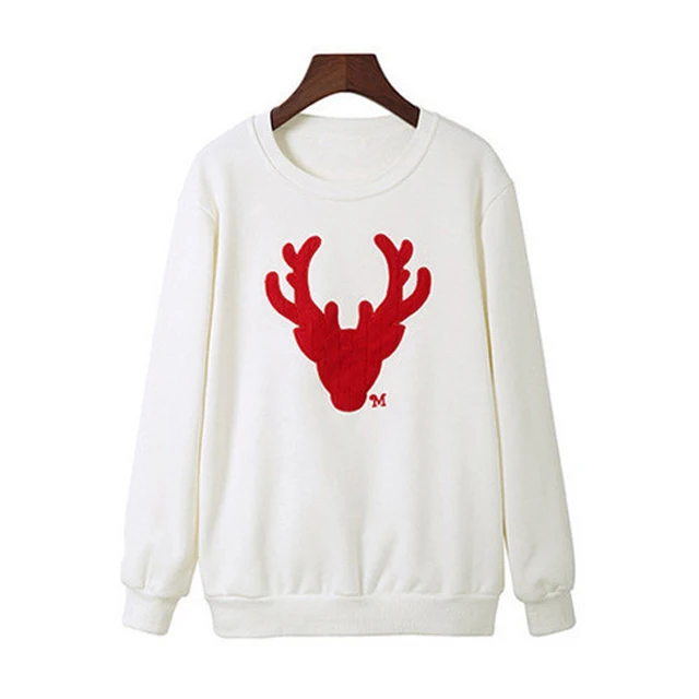 Plus velvet Одинаковые Семейные рождественские футболки с длинными рукавами для всей семьи; Семейные комплекты; модные Семейные комплекты - Цвет: Plus velvet