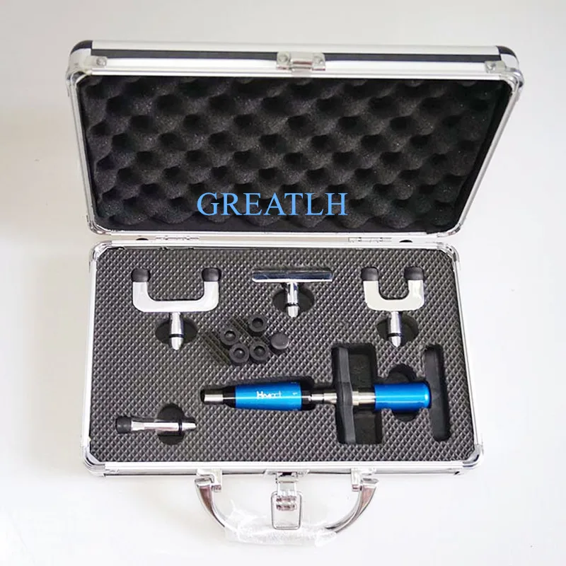 Лучший Chiropractic Регулируемый инструмент позвоночника назад активатор инструмент 6 уровней механической терапии Регулировка позвоночника