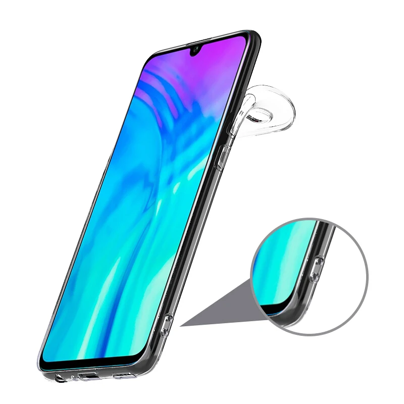 case for Huawei Honor 10i case honor 10i fitted cover transparent silicon clear soft back mofi 5