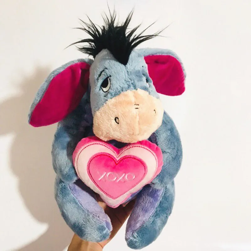 Бесплатная доставка 1 шт./Лот 30 см love плюшевая повязка для волос donkey doll подарок